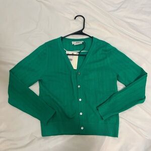 NWT Love Bonito green cardigan